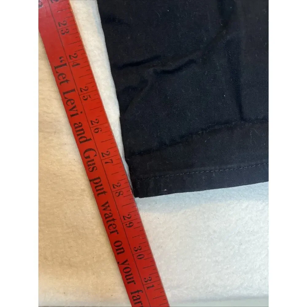 Denim Co. Men’s Black Jeans Dark Wash W 32/L 30 Slim Leg Casual Comfort